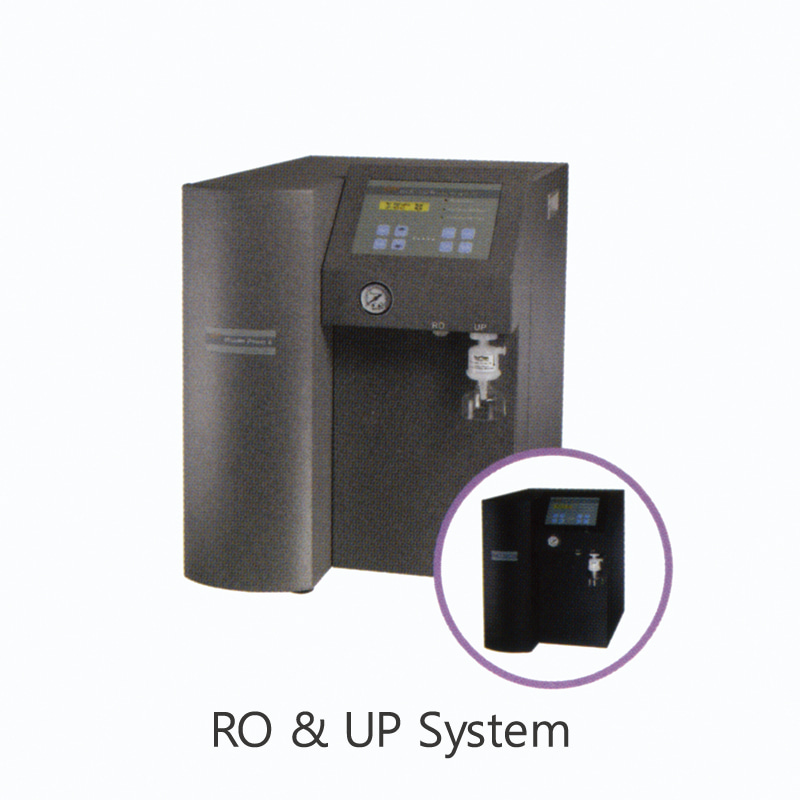초순수 제조 장치, Human SeriesRO &amp; UP System25 Lit./hr, Scholar-UV Model: Human Power II UV